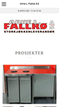 Mobile Screenshot of fallro.no